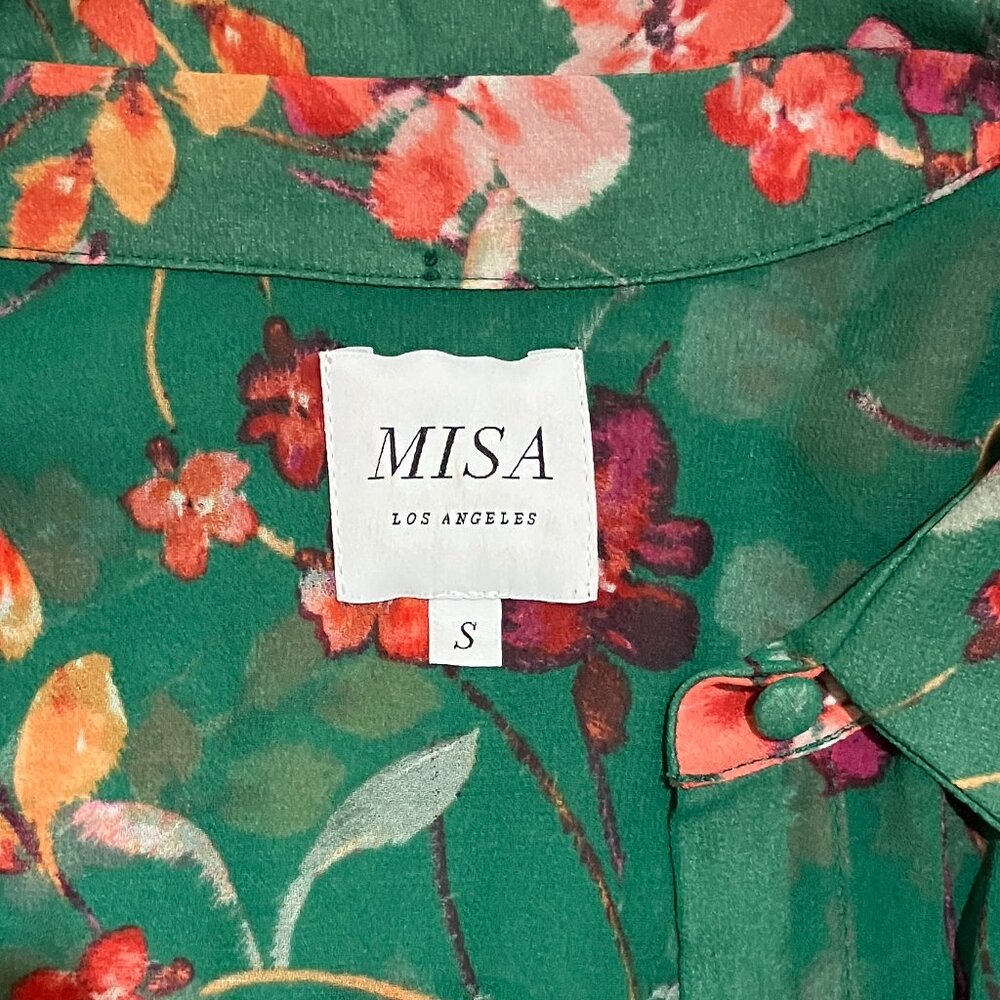 MISA Los Angeles Lillian Dress in Kelly Blooms Size Small - Picture 11 of 14